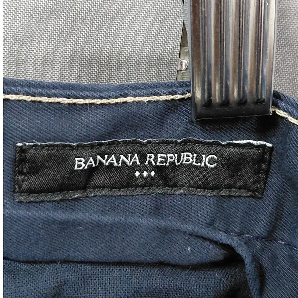 Banana Republic Lived-In Chino Tapered Slim Fit Stretch Men Size W33 L34